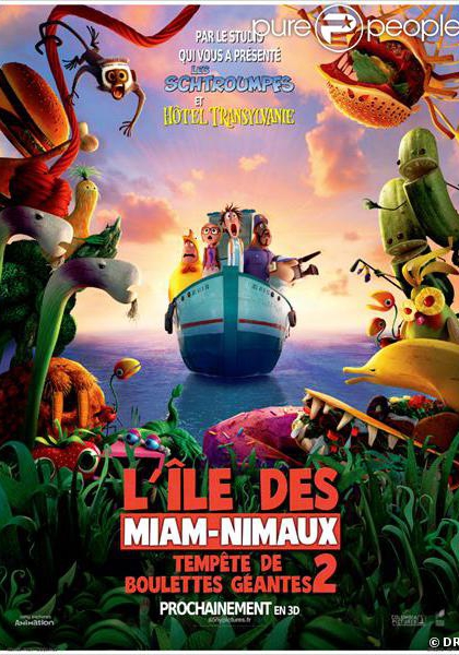 L'île des Miam-nimaux : Tempête de boulettes géantes 2 (2013)
